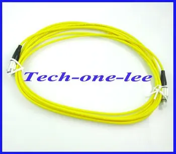 10 шт./лот оптоволоконный патч-корд FC-FC, соединительный кабель, SM, симплексный 3 м