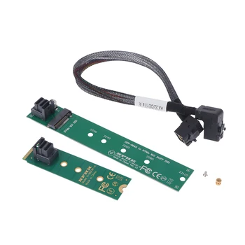 2280 NVMe M.2 SSD в 22110 M.2 SSD Конвертирует карту памяти Удлинитель Кабельный адаптер Riser Card