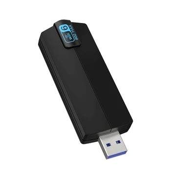 AX1800M USB Wifi6 USB-адаптер USB3.0 Двухдиапазонный 2,4 ГГц/5 ГГц Вспомогательная часть Беспроводная сетевая карта Высокоскоростная сетевая карта