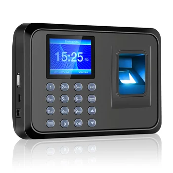 F01 Биометрическая система учета времени по отпечаткам пальцев, Часы, Регистратор, Устройство записи распознавания сотрудников, Электронная машина