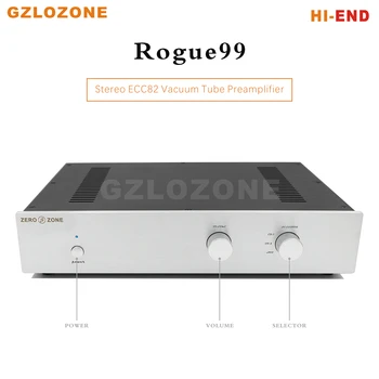 HI-END стерео ламповый предусилитель ECC82 на базе предусилителя Rogue99 из США