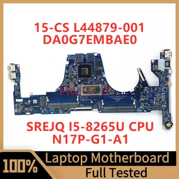 L44879-001 L44879-501 L44879-601 Для HP 15-CS Материнская плата ноутбука DA0G7EMBAE0 с процессором SREJQ I5-8265U N17P-G1-A1 100% Протестировано в хорошем состоянии