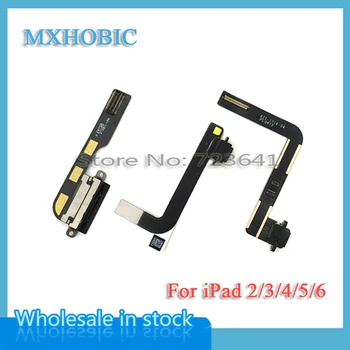 MXHOBIC 10 шт./лот, док-станция, USB зарядное устройство, порт для Зарядки, Гибкий кабель, Лента Для iPad 2 3 4 5 air 6 air2, запасная часть