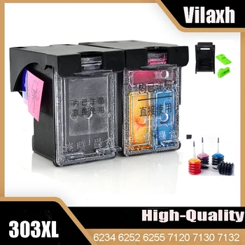 VilaxhInk 303XL картридж совместимый для HP303 для HP 303 для HP зависть 6252 6255 7120 7130 7132 7155 6220 6222 6230 6234 принтеры