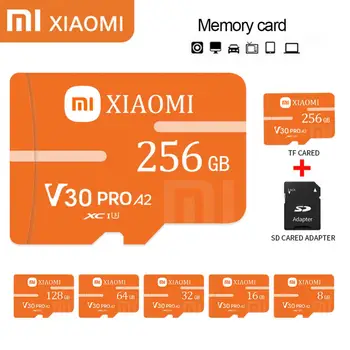 XIAOMI 2 ТБ Карта памяти Micro A2 V30 Pro SD/TF Карта 1 ТБ Высокоскоростная 512 ГБ 100 МБ/С. Карта памяти для хранения данных Для телефона/Камеры