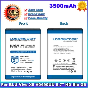 Аккумулятор LOSONCOER 3500 мАч C806045280L для Vivo X5 V0490UU 5,7 