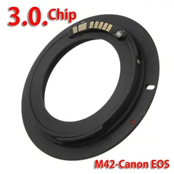 Аксессуары для камеры 1шт Черные Чипы M42 Адаптер объектива M42 Адаптер Камеры S9E0 для Canon Mount EF Confirm III Для AF A8W6