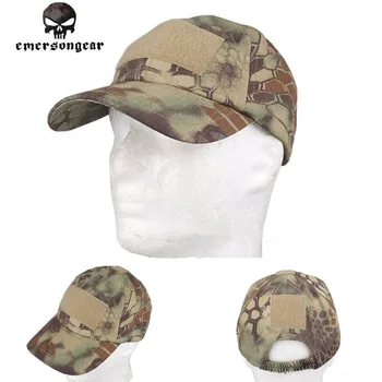 Бейсбольная спортивная кепка EMERSON, Военная Тактическая Армейская кепка из сетчатой ткани Kryptek Mandrake 8736 с защитой от царапин