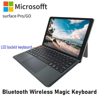 Беспроводная Bluetooth клавиатура Microsoft Surface с магнитной подсветкой и тачпадом для планшетов Surface Pro и ноутбуков Go Аксессуары для ПК