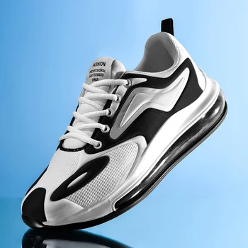 Брендовая мужская баскетбольная обувь на воздушной подушке, Дышащая Повседневная спортивная обувь, уличные нескользящие кроссовки, Спортивная обувь для тенниса