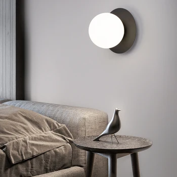Внутренний светодиодный настенный светильник для спальни с лампочкой G9 9 Вт, Скандинавские светодиодные настенные светильники, бра для дома, лестницы, крыльца
