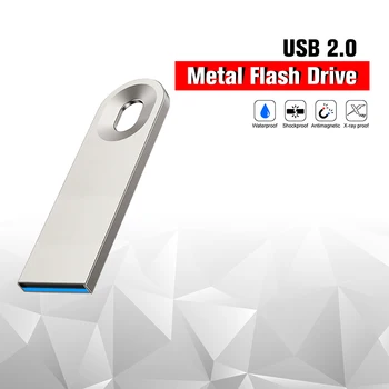 Высокоскоростная ручка 2.0 Flash 128 ГБ 64 ГБ 32 ГБ Memory Stick Подвесной USB 2.0 Накопитель Креативный U-диск в подарок