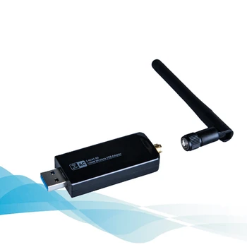 Двухдиапазонный 1200 Мбит/с USB RTL8812AU Беспроводной AC1200 Wlan USB Wifi Lan Адаптер Dongle 802.11ac Настольный Ноутбук С Антенной
