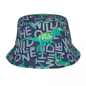 Динозавры Шляпа Модная Солнцезащитная Кепка Уличная Рыбацкая шляпа для женщин и мужчин, Подростковые Пляжные кепки, Рыболовная кепка