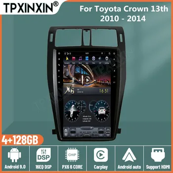 для Toyota Crown 13th 2010-2014 Автомобильный Магнитофон 2 Din Android Tesla Стерео Авторадио Центральный Мультимедийный Видеоплеер
