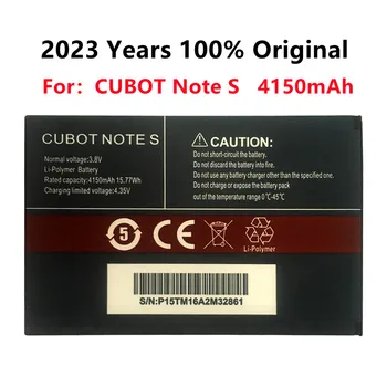 Для аккумулятора CUBOT Note S 4150 мАч, 100% новый оригинальный запасной аккумулятор для мобильного телефона CUBOT Note S