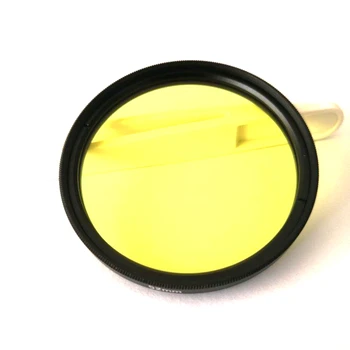Индивидуальный размер 470 нм ИК-инфракрасный фильтр дальнего действия, Желтое оптическое стекло JB470 GG475 для фотосъемки камерой