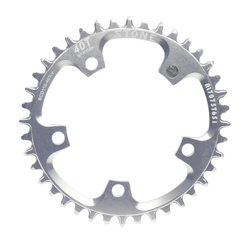 Каменное кольцо для цепи BCD 110 мм 5 Болтов для Шоссейного велосипеда CX Cyclocross Складное Кольцо для велосипедной цепи