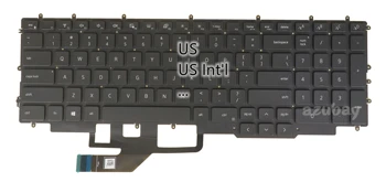 Клавиатура с пользовательским интерфейсом США для Dell G7 17 7700 05VV61 03V3WP NSK-QUFBU с RGB подсветкой