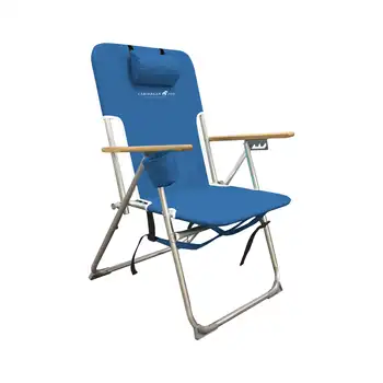 Кресло Caribbean Joe повышенной грузоподъемности, синее