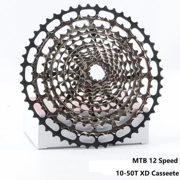 Сверхлегкий MTB 12 Скоростей 10-50 T XD ULT Кассета Ultimate CNC Горный Велосипед Свободного Хода Стальная Прочная Звездочка 12s k7 390g