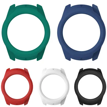 Силиконовые Защитные чехлы Замена чехла для смарт-часов Ticwatch Pro Красный/белый/зеленый/синий/черный Силиконовый чехол для часов