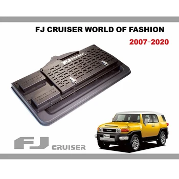 Складной столик для задней двери Toyota FJ Cruiser Для укладки багажника, Алюминиевая Модификация для хранения задней двери FJ Cruiser 07 ~ 20