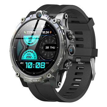 Смарт-часы V20MAX 4G С поддержкой SIM-карты 4 ГБ + 128 ГБ 1,6-дюймовый IPS-экран GPS Wifi 1000 мАч Литий-батарея Smartwatch Камера сердечного ритма