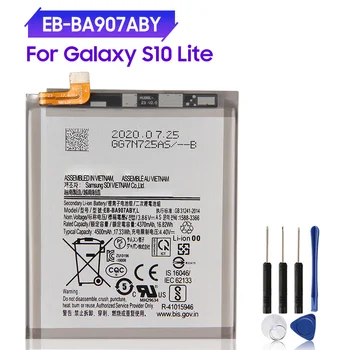 Сменный аккумулятор для телефона EB-BA907ABY для Samsung Galaxy S10 Lite S10Lite 4500 мАч