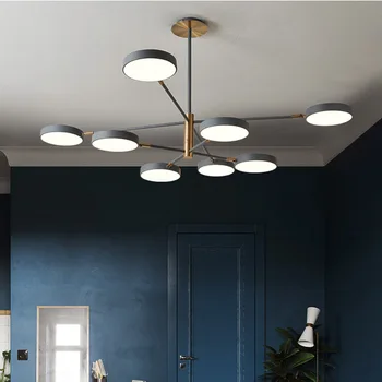 Современный дизайн спальня гостиная светодиодные люстры осветительная лампа для квартиры подвесные светильники для столовой скандинавская люстра в форме ветви