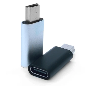 Тип C USB 3.1 Женский к Mini USB мужской Зарядное устройство конвертер Кабель для передачи данных Шнур Адаптер