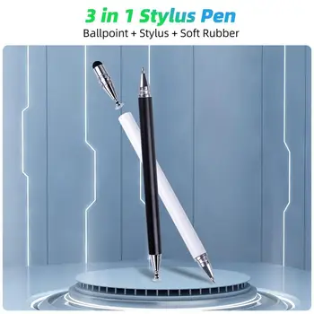 Универсальная сенсорная ручка для планшета, стилус, Многофункциональная Офисная ручка для рисования от руки для ноутбука iPad Pad