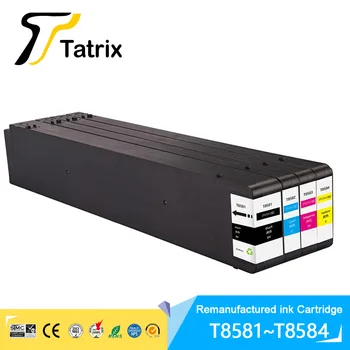 Чернильный картридж Tatrix T858 T8581 C13T858100 Восстановленный Чернильный картридж для Epson WorkForce Enterprise WF-C20590/WF-C20590 D4TWF