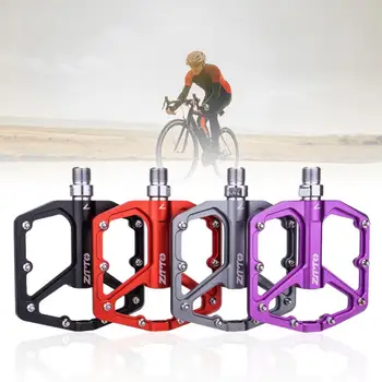 1 пара велосипедных педалей ZTTO из сверхлегкого алюминиевого сплава, велосипедная подшипниковая педаль для MTB велосипедных деталей