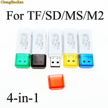 1 шт. Высококачественный Мини-USB 2,0 Кард-ридер для Micro SD-карты TF-карты Адаптер Подключи и играй Красочные на Выбор для планшетных ПК