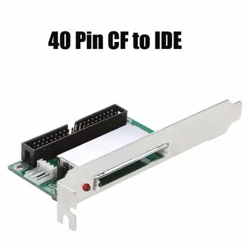 40-Контактный конвертер CF compact flash card в 3.5 IDE адаптер PCI кронштейн задняя панель