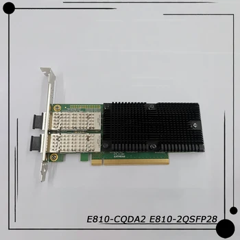 E810-CQDA2 E810-2QSFP28 Для двухпортового серверного адаптера Inter PCIe x16 100G 100G Двухпортовая сетевая карта NIC