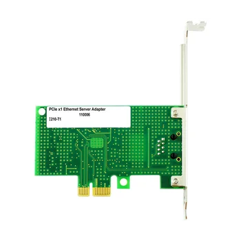 I210-T1 PCI-Ex1 Гигабитная Однопортовая Серверная сетевая карта с чипом I210AT, Проводная Настольная Сетевая карта