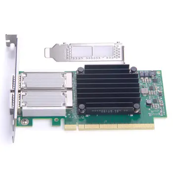 MCX416A-CCAT Mellanox ConnectX-4 EN Двухпортовая 100-Гигабитная карта QSFP28 PCI-E3x16