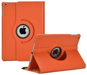 Вращающийся На 360 Градусов Чехол-подставка из Искусственной Кожи Для iPad Air 2 Case Smart Case Для ipad 6-го поколения case 2018 A1567 A1566