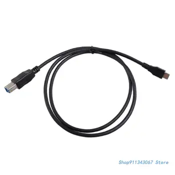 Кабель для принтера USB C-USB B 3.0 Высокоскоростной для жесткого диска для корпуса принтера сканера или Прямая доставка