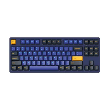 Механическая игровая клавиатура Akko 3087DS Horizon Проводная 87-клавишная TKL с вишневым профилем PBT Double Shot Keycaps N-key Rollover