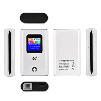 Мобильный Wi-Fi маршрутизатор 6000 мАч, портативный 3G 4G Lte маршрутизатор 150 Мбит/с, беспроводная наружная карманная точка доступа Wi-Fi со слотом для sim-карты