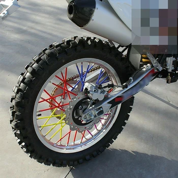Мотоциклетные чехлы для спиц Dirt Bike, обертывания, Защита обода колеса, мотоциклетные шины и диски, мотоциклетное оборудование
