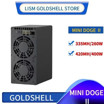 Новый Goldshell mini doge 2 Майнер с хешрейтом 420m LTC DOGE монетный майнер Silent network goldshell mini doge Ⅱ от mini doge