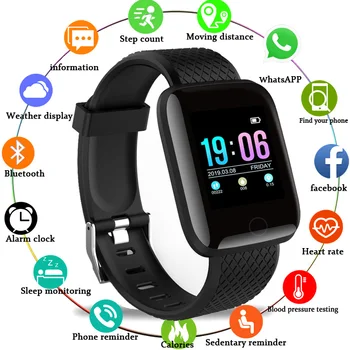 Смарт-часы D13 Для мужчин и женщин IP67, водонепроницаемые спортивные смарт-наручные часы, Bluetooth, сердечный ритм, Фитнес-смарт-браслет для Android IOS