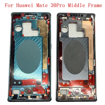 Средняя рамка ЖК-панель Безель Панель Шасси Корпус для телефона Huawei Mate 30 Pro Металлические детали для ремонта средней рамки