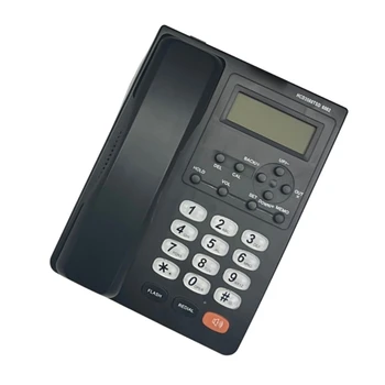 Стационарный проводной телефон с четким качеством звука для офисной связи
