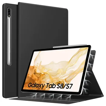 Чехол для Galaxy Tab S8 S7 11-дюймовый Тонкий Легкий Магнитный Чехол для Galaxy Tab S8 11